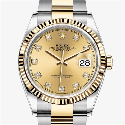 rolex oyster 36 mm acciaio e oro everose prezzo|Rolex Datejust 36 Oyster Perpetual Datejust 36 Bi.